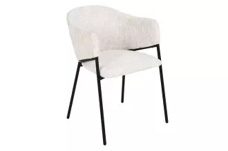2SET jídelní židle NOBLESSE béžová/černá směsová tkanina 2SET jídelní židle NOBLESSE béžová/černá směsová tkanina