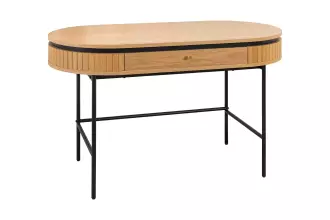 Kancelářský stůl ATELIER 120 CM dubová dýha Kancelářský stůl ATELIER 120 CM dubová dýha