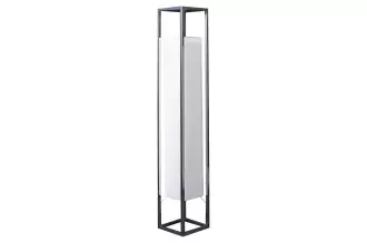 Stojací lampa AGAPUNE FRAME 120 CM bílá/stříbrná Stojací lampa AGAPUNE FRAME 120 CM bílá/stříbrná