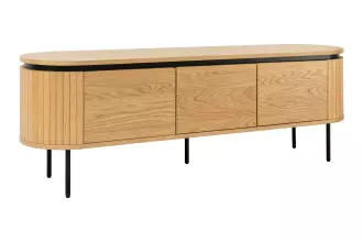 Televizní stolek ATELIER 160 CM dubová dýha Televizní stolek ATELIER 160 CM dubová dýha