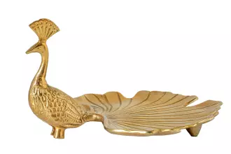 Mísa WILDLIFE PEACOCK 40 CM zlatá Mísa WILDLIFE PEACOCK 40 CM zlatá
