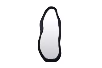 Stojací zrcadlo ORGANIC 180 CM černé Stojací zrcadlo ORGANIC 180 CM černé