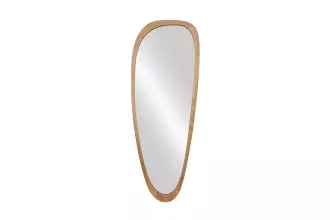 Oválné zrcadlo ORGANIC 165 CM dubový vzhled Oválné zrcadlo ORGANIC 165 CM dubový vzhled