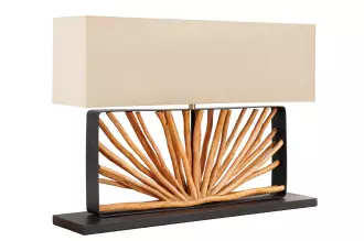 Stolní lampa EUPHORIA 80 CM masiv longan Stolní lampa EUPHORIA 80 CM masiv longan
