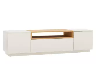 Televizní stolek LOFT 160 CM bílá/dub Televizní stolek LOFT 160 CM bílá/dub