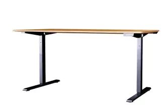 Výškově nastavitelný kancelářský stůl OAK DESK 160 CM dubový vzhled Výškově nastavitelný kancelářský stůl OAK DESK 160 CM dubový vzhled