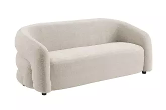 Pohovka VOQUE 3M 200 CM béžová žinylková tkanina Pohovka VOQUE 3M 200 CM béžová žinylková tkanina