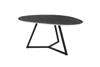 Konferenční stolek MARVELOUS ANTRACIT 90 CM keramika