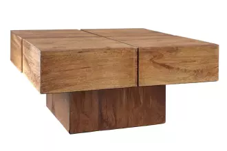 Konferenční stolek BOLT 70 CM medový masiv mango Konferenční stolek BOLT 70 CM medový masiv mango