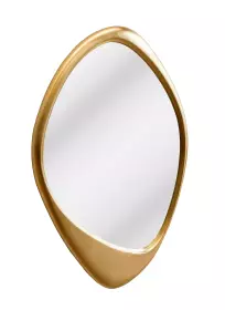 Nástěnné zrcadlo ORGANIC 95 CM zlaté Nástěnné zrcadlo ORGANIC 95 CM zlaté