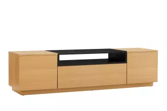 Televizní stolek LOFT 160 CM dub/černá Televizní stolek LOFT 160 CM dub/černá