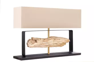 Stolní lampa ROUSILIQUE 60 CM masiv teak Stolní lampa ROUSILIQUE 60 CM masiv teak