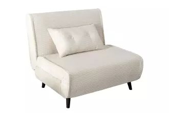 Rozkládací křeslo SMART MULTIFUNCTION 100 CM béžová manšestr Rozkládací křeslo SMART MULTIFUNCTION 100 CM béžová manšestr