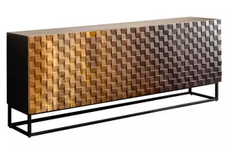 Komoda SHADES 3D 180 CM vícebarevná masiv mango Komoda SHADES 3D 180 CM vícebarevná masiv mango