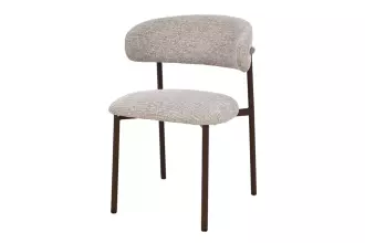 2SET jídelní židle BELFORT taupe béžová/hnědá 2SET jídelní židle BELFORT taupe béžová/hnědá