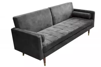 Pohovka COUTURE 195 CM šedá rozkládací Pohovka COUTURE 195 CM šedá rozkládací