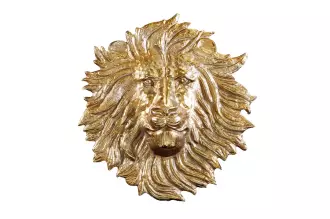Nástěnná dekorace WILDLIFE LION 35 CM zlatá Nástěnná dekorace WILDLIFE LION 35 CM zlatá
