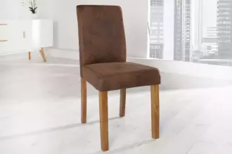2SET židle GENUA světle kávová mikrovlákno 2SET židle GENUA světle kávová mikrovlákno