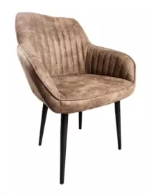 2SET jídelní židle TURIN vintage taupe hnědá mikrovlákno 2SET jídelní židle TURIN vintage taupe hnědá mikrovlákno