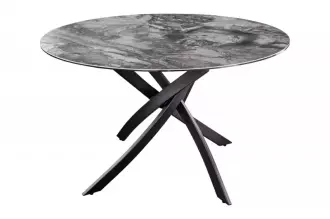 Kulatý jídelní stůl ALPINE TAUPE 120 CM keramika Kulatý jídelní stůl ALPINE TAUPE 120 CM keramika