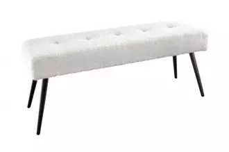 Lavice BOUTIQUE 100 CM bílá colin bouclé Lavice BOUTIQUE 100 CM bílá colin bouclé
