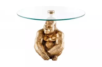 Konferenční stolek WILDLIFE GORILA 60 CM zlatý Konferenční stolek WILDLIFE GORILA 60 CM zlatý