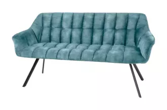 Stolová lavice PAPILLON 165 CM petrolejová samet Stolová lavice PAPILLON 165 CM petrolejová samet