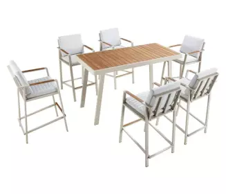 Zahradní 6 místná barová souprava NOFI TAUPE Zahradní 6 místná barová souprava NOFI TAUPE