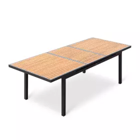 Zahradní jídelní rozkládací stůl HECK 240-340 CM BLACK Zahradní jídelní rozkládací stůl HECK 240-340 CM BLACK