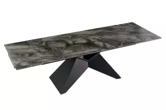 Rozkládací jídelní stůl DIAMOND TAUPE 180-260 CM keramika