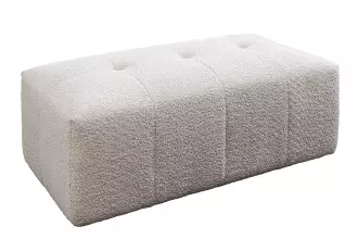 Taburet ROYAL 120 CM šampaňský colin bouclé