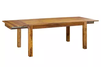 Rozkládací jídelní stůl MAKASSAR 160-240 CM masiv sheesham