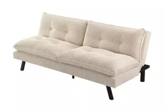 Rozkládací pohovka COCOONING 190 CM béžová manšetr