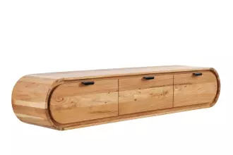 Závěsný televizní stolek ORGANIC 160 CM masiv akácie