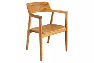 2SET jídelní židle KENNEDY masiv teak