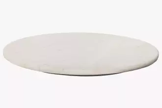 Otočný podnos SERVANT 50 CM bílý mramor